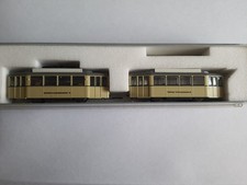 KATO  Spur N 14600 Büwag Straßenbahn mit Beiwagen Rheinbahn neuwertig OVP