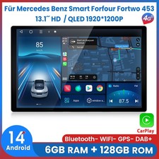 13.1" 6+128GB Carplay Android
