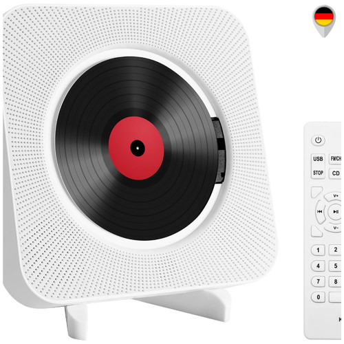 Tragbarer player mit - cd,
