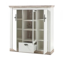 Highboard weiß Pinie Oslo