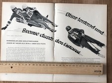 Rennrodler Skeleton 1965 Rodel Schlitten Eiskanal Sport Rennschlitten Winter 294