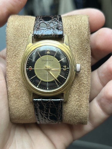Vintage dugena handaufzug - vintage, uhr