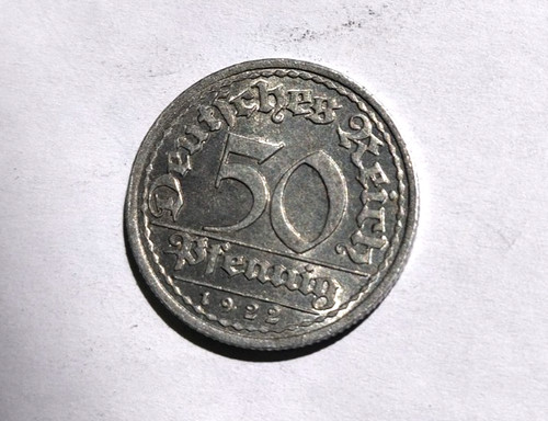 Weimarer republik pfennig - 50,