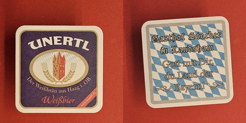 Unertl roter streifen - unertl, brauerei