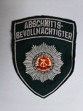 DDR MdI Volkspolizei Aufnäher