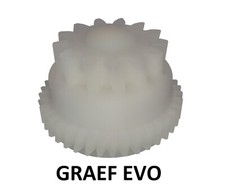 Nylon Ersatzgetriebe kompatibel für Graef EVO Aufschnittmaschine Motor