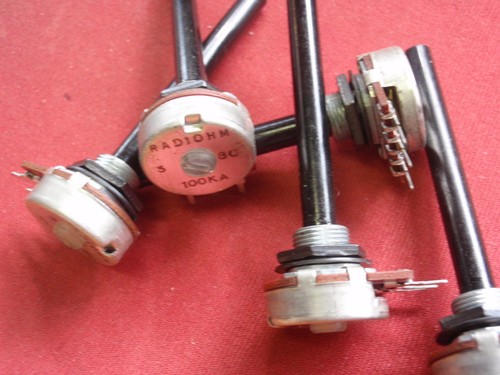 Poti 100k ohm linear mono - poti, 0-100k