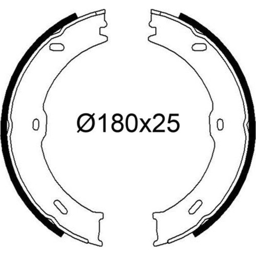 Valeo 564267 bremsbackensatz - valeo,