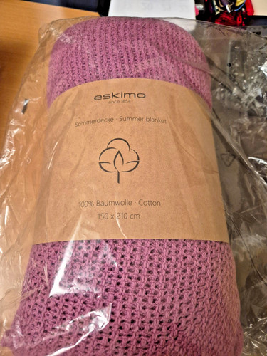 Eskimo plaid dream strickdecke - dream,