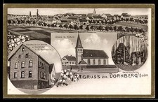 Lithographie Dornberg /Baden