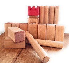 Kubb Set Buche XXL WM-Größe