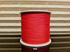 Spannschnur Schnur für Plissee Rollo Jalousien 0,8mm Rot 10,20,50 Meter