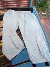 Tolle weite Leinenhose Ballon Hose Lagenlook Leinen Pumphose grau 3XL 48/50