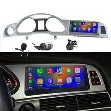 8.8"6+128G Carplay Android Auto Autoradio Für Audi A6 C6 4F MMI 2G 2005-2009 GPS