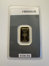 5 Gramm Fine Gold Barren 999,9