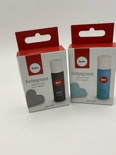 Rayher Farbpigmente – Blau Lagune & Anthrazit (gebraucht)