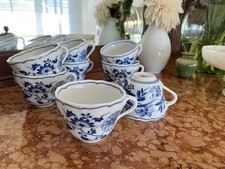 Hutschenreuther Zwiebelmuster große Kaffeetasse - Durchmesser 8,5 cm