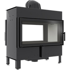 Kratki Kamineinsatz aus Stahl