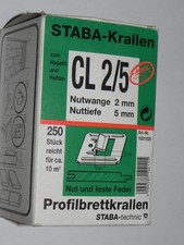 Staba-Profilbrettkrallen CL 2