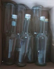 10 Glasflaschen a)  500ML mit  Schraubverschluss -auch EINZELN abzugeben