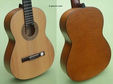 Edle 4/4 Höfner Konzert-Gitarre HD73 Fichte massiv Anigré Handarbeit Top!