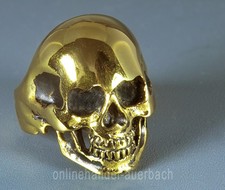 TOTENKOPF SKULL RING GOLD