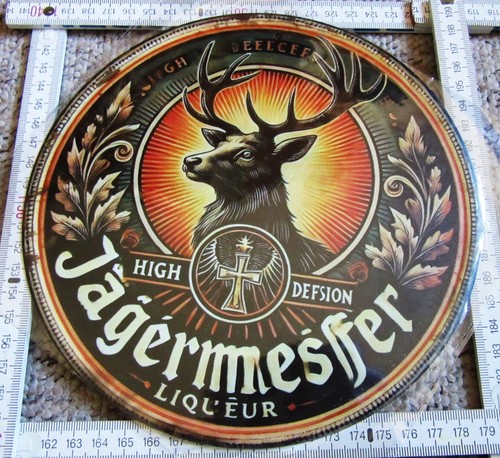 Jägermeister blechschild 20 - jägermeister,