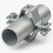 5 mm Dicke universal Rohrschelle Doppelschelle Rohrhalter Mastschelle Stahl