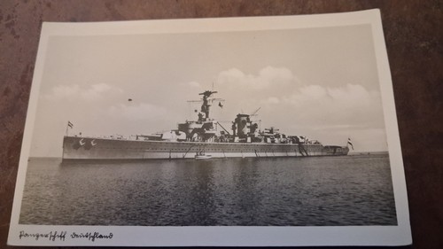 Panzerschiff deutschland - ak,