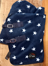 HKM Starry Sky Abschwitzdecke Gr. 125 135 145 155 165 mit Kreuzgurten