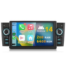 7'' Für Fiat Grande Punto 2007-2012 Linea GPS Nav Autoradio Android DAB+ Carplay