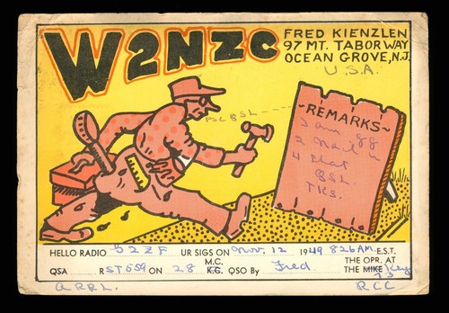 Qsl karte radio - 1, x