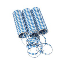 3er Set Luftschlangen 4 m "