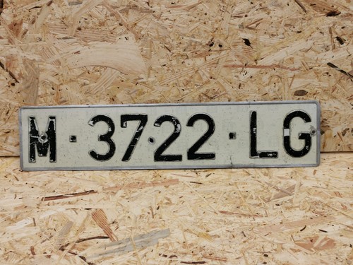 Altes nummernschild spanien - altes,