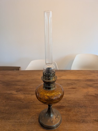 Antike petroleumlampe 1900 - um,