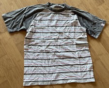 ** TCM ** T Shirt ** Grün,  Braun, Beige  ** 134 / 140 ** 