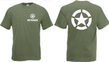 US Army T-Shirt Hummer Allied Star Gr S-XXL H1 TOP 4x4 Off-Road HMVEE US Car