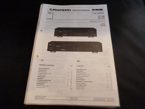 Original service manual - service,