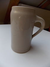 Bierkrug / Steinkrug   1 l  , glasiert ohne Aufdruck
