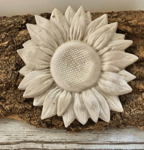 Steinguss sonnenblume deko - steinguss,