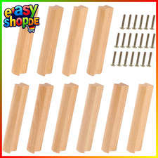 10 Stück Holz Schrankgriffe