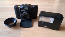 Minox 35 GT Kamera mit Blitz + Sonnenblende in Ledertaschen + Anleitungen