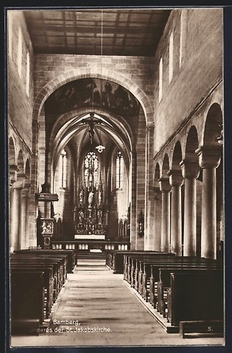 Ansichtskarte bamberg inneres - ansichtskarte, bamberg,