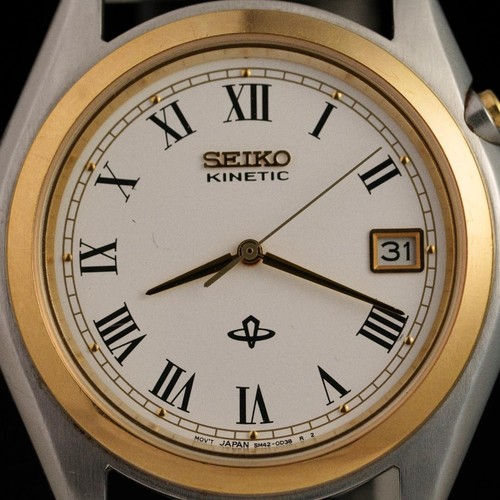 Seiko kinetic 5m42 - seiko, 5m42-0b80