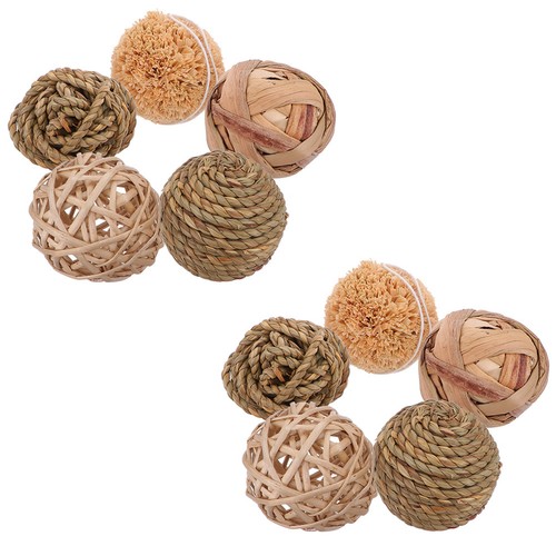 Decorative straw woven - decorative, balls