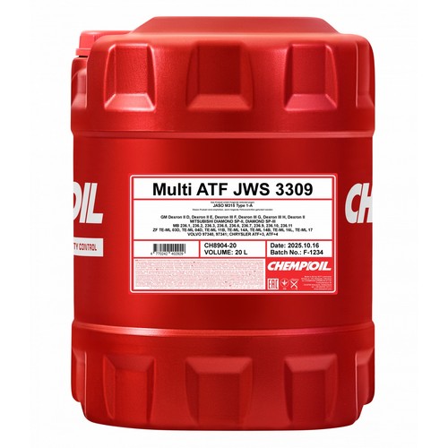 Chempioil multi atf jws 3309 - atf,