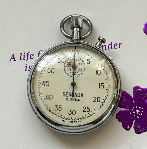 Sekonda mechanische stoppuhr - sekonda,