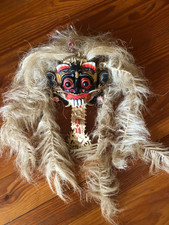 Maske aus Bali, über 30 Jahre in meinem Besitz, aus Holz