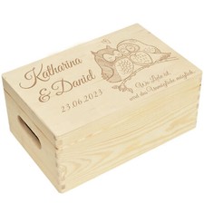 Chiccie holzbox zur hochzeit - chiccie,