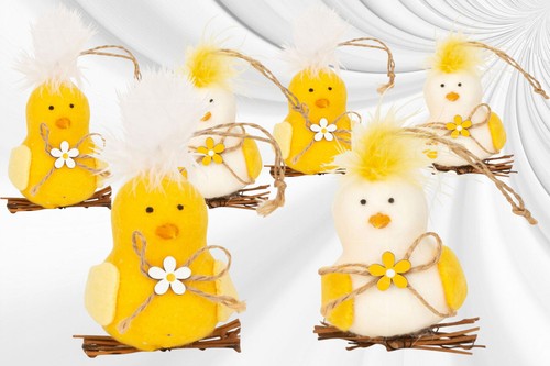 Osterdeko flauschige küken - :,
